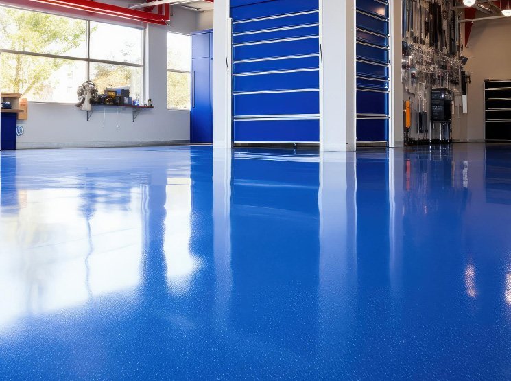 Commercial epoxy floors for shops and business premises in Mere Concrete basement floor epoxy coating in Mere